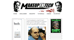 Desktop Screenshot of makeupfxtech.com